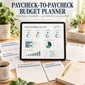 Paycheck-to-Paycheck Budget Planner – Printable PDF + Automatic Calculator